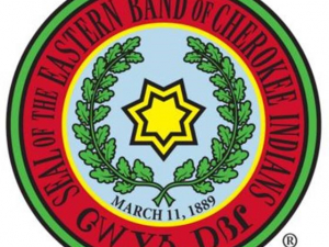 Eastern Band of Cherokee Indians Patch logo