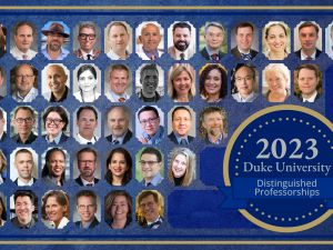 Duke Awards 44 Distinguished Professorships