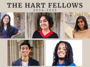 The Hart Fellows: five students 