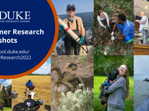 Graduate Students' Summer 2022 Research Snapshots